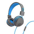 JBuddies Studio On-Ear Kids Wired Type-C Headphones Blue/Pink - Graphite/Blue