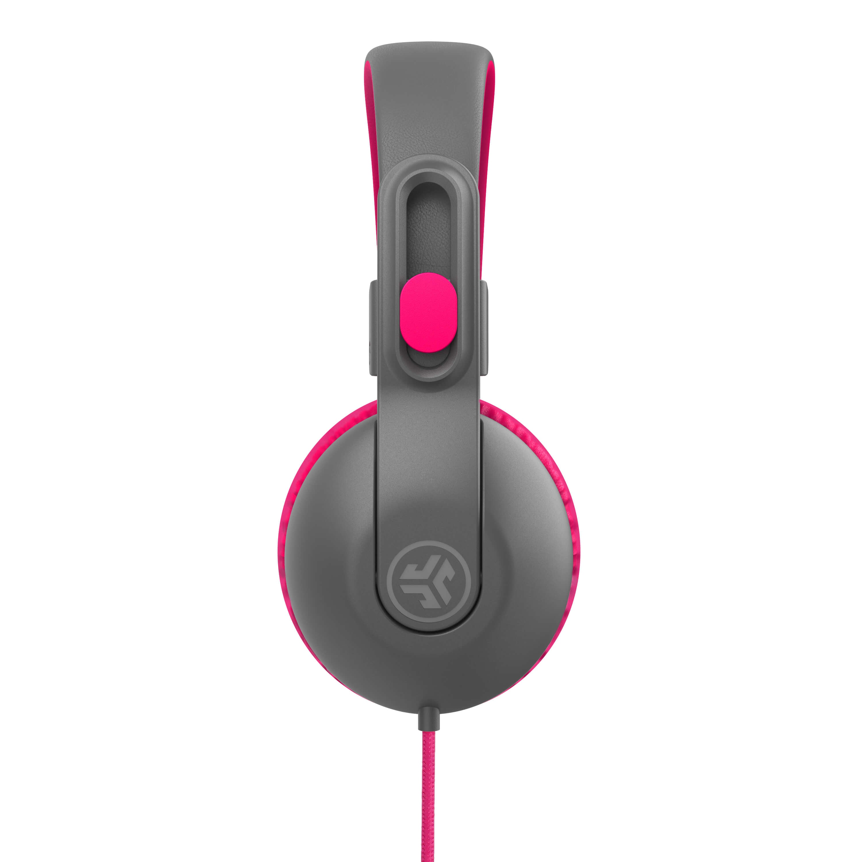 JBuddies Studio 2 On-Ear Kids Wired Headphones Pink/Gray