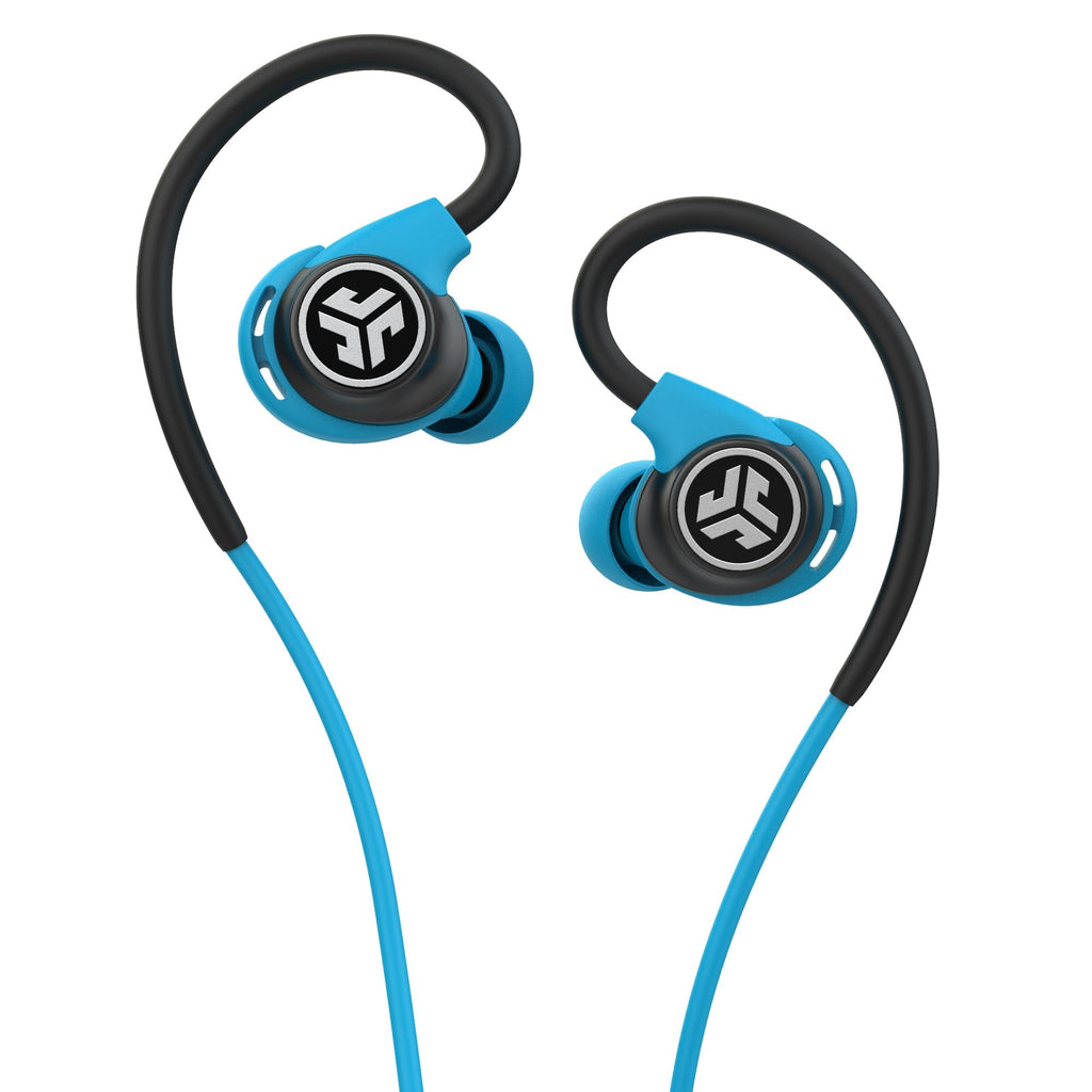 Fit Sport 3 Wired Fitness Earbuds Black - Blue