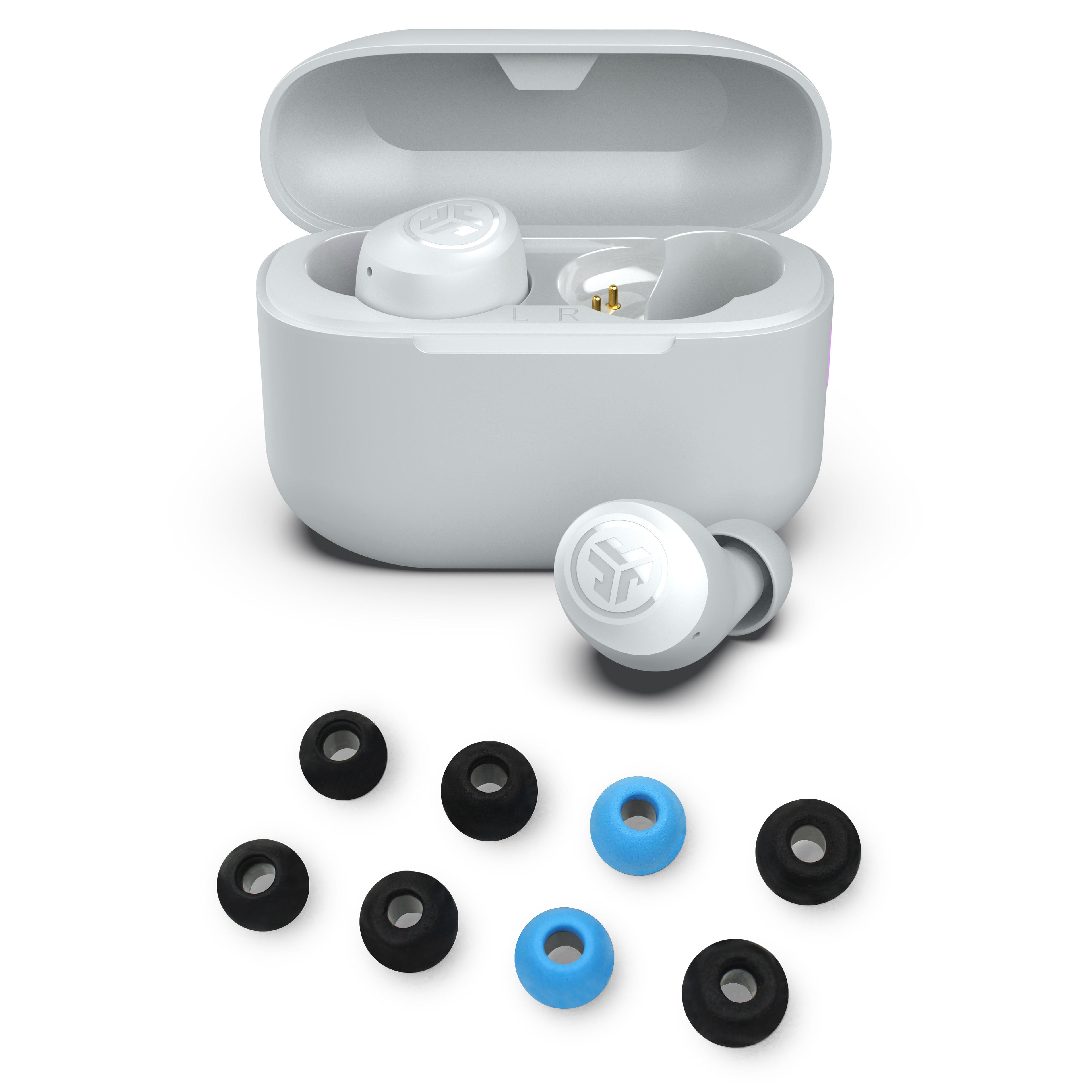 Go Pop+ Cloud Light Blue and Cloud Foam Tips Gift Set - Cloud White