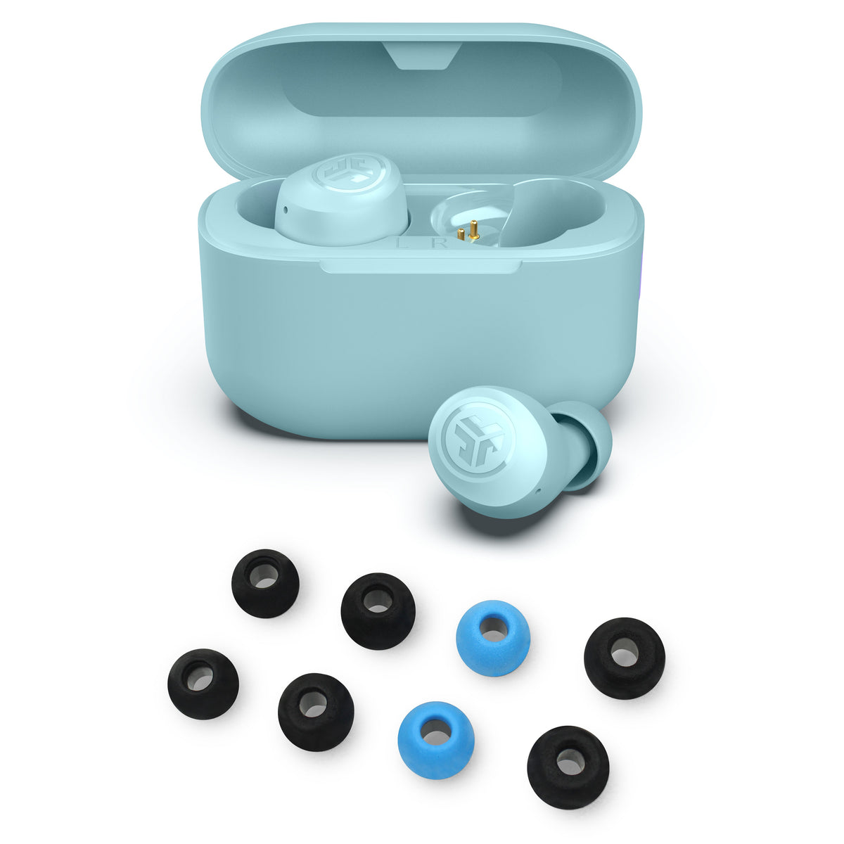 Go Pop+ Cloud Pink and Cloud Foam Tips Gift Set - Light Blue