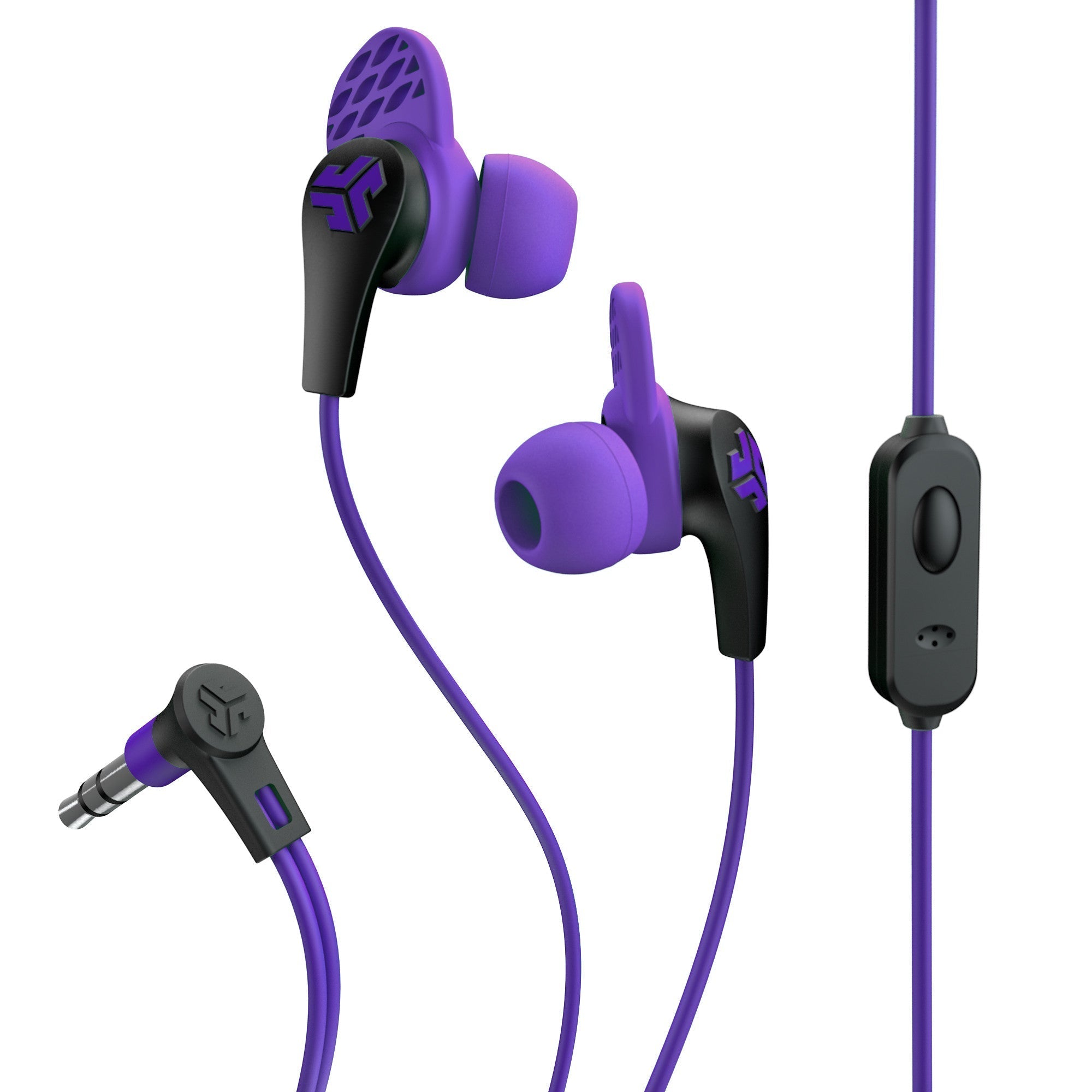 JBuds Pro Signature Earbuds Teal - Purple